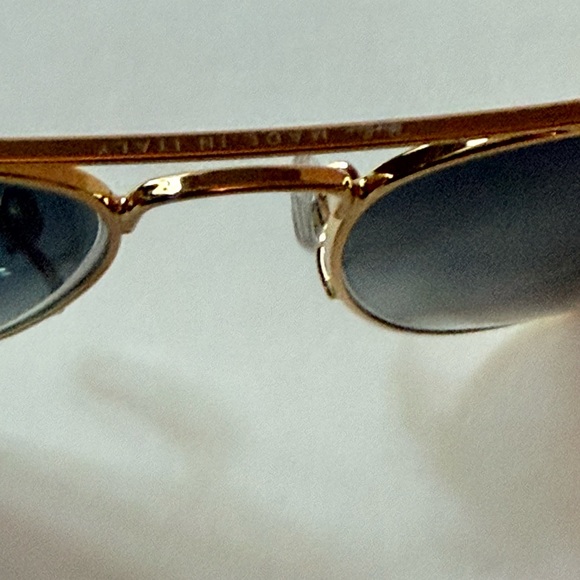 Ray-Ban Gold/ blue  001/32  Sunglasses RB3026 large